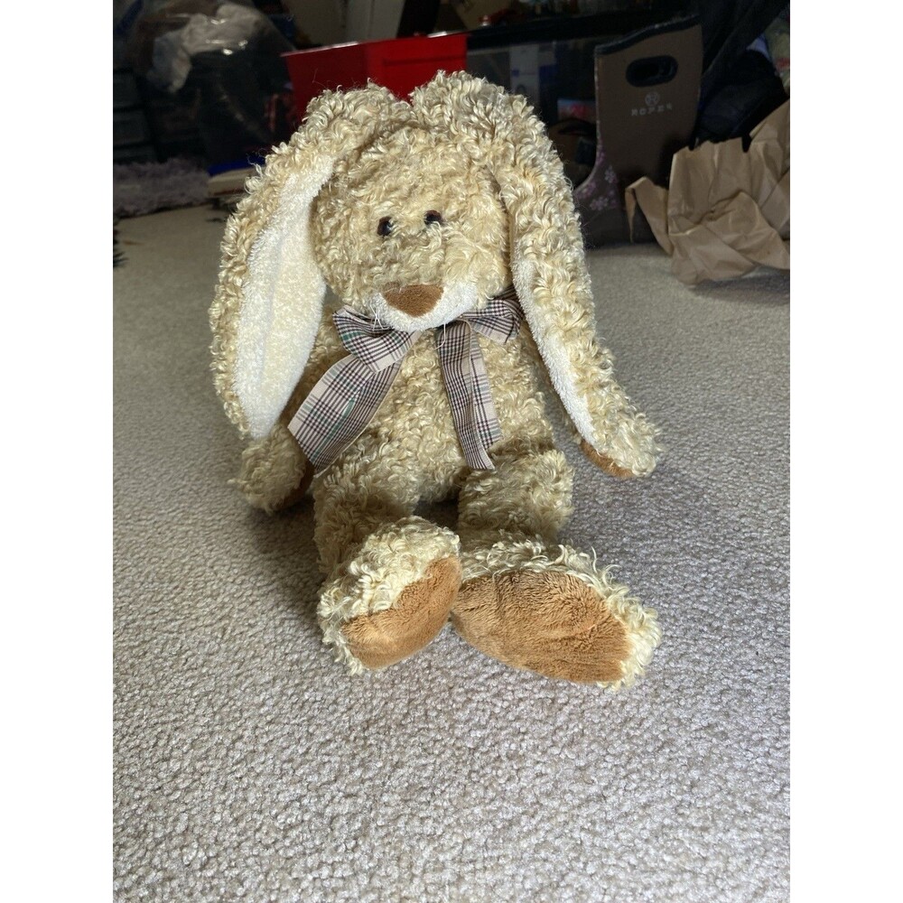 Ty Classic Thatcher the Bunny 17” Tan Plush 2005